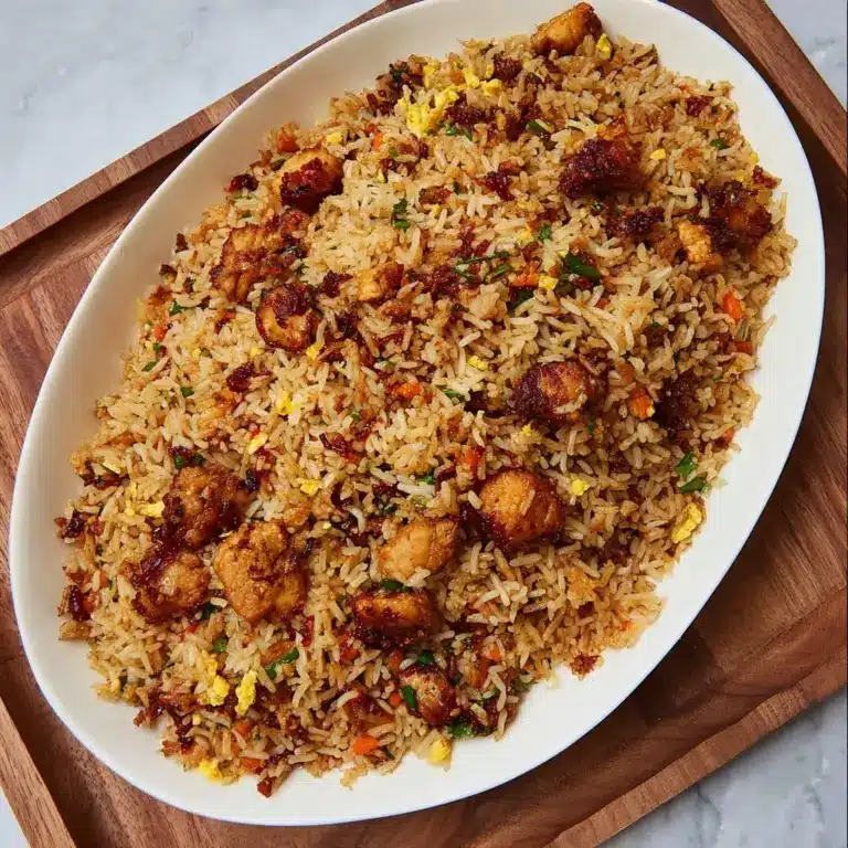 BBQ Chicken Fried Rice Recipe