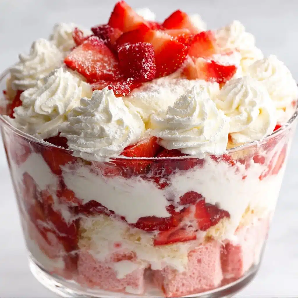 Strawberry Cheesecake Trifle Recipe - Recipe Image