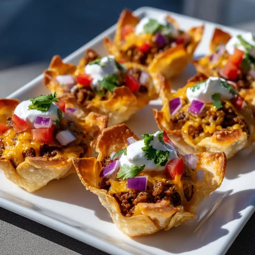 Taco Cupcakes Recipe