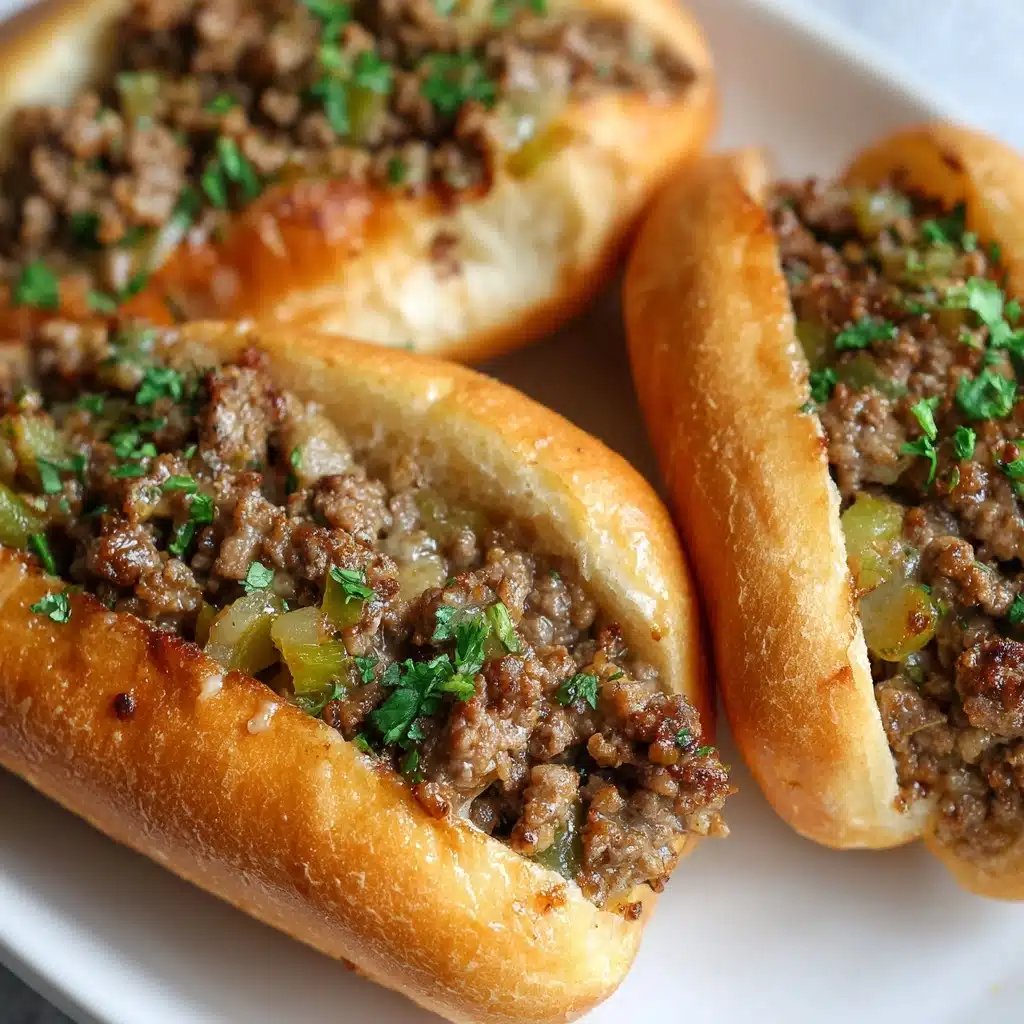 Cheesy Beef Sandwich Recipe