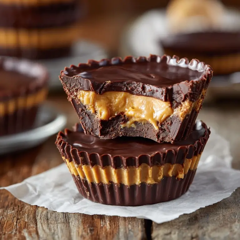 Homemade Peanut Butter Cups Recipe