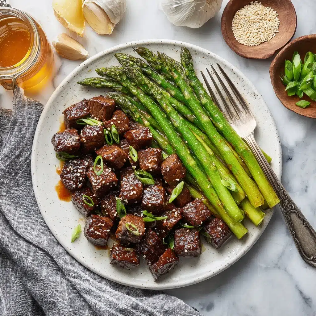 Honey Garlic Steak Bites Recipe