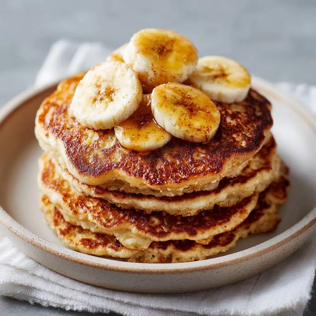 3 Ingredient Banana Oat Pancakes Recipe