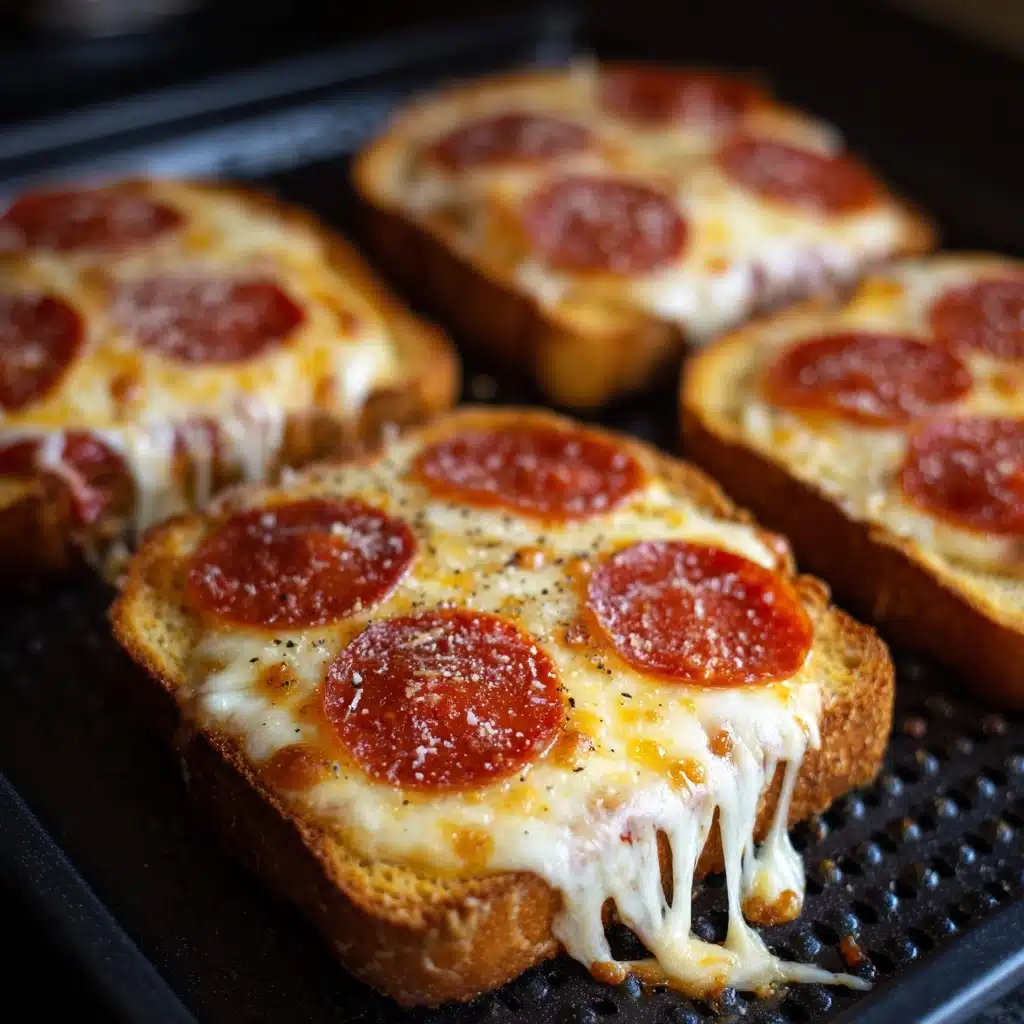 Air Fryer Pizza Toast Recipe - Recipe Image
