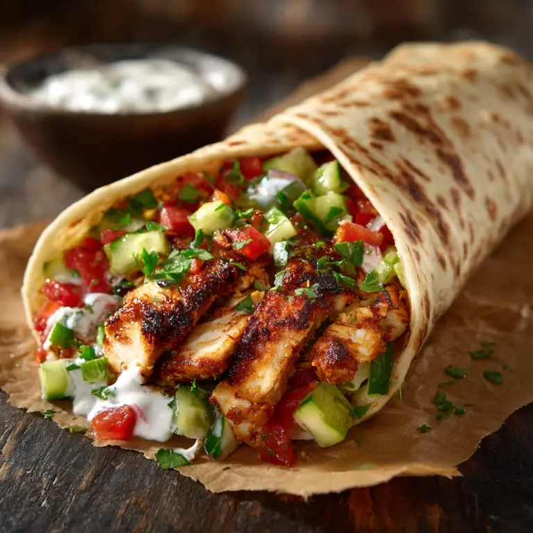 Greek Chicken Gyros Recipe