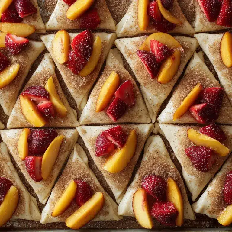 Strawberry Peach Pie Bites Recipe