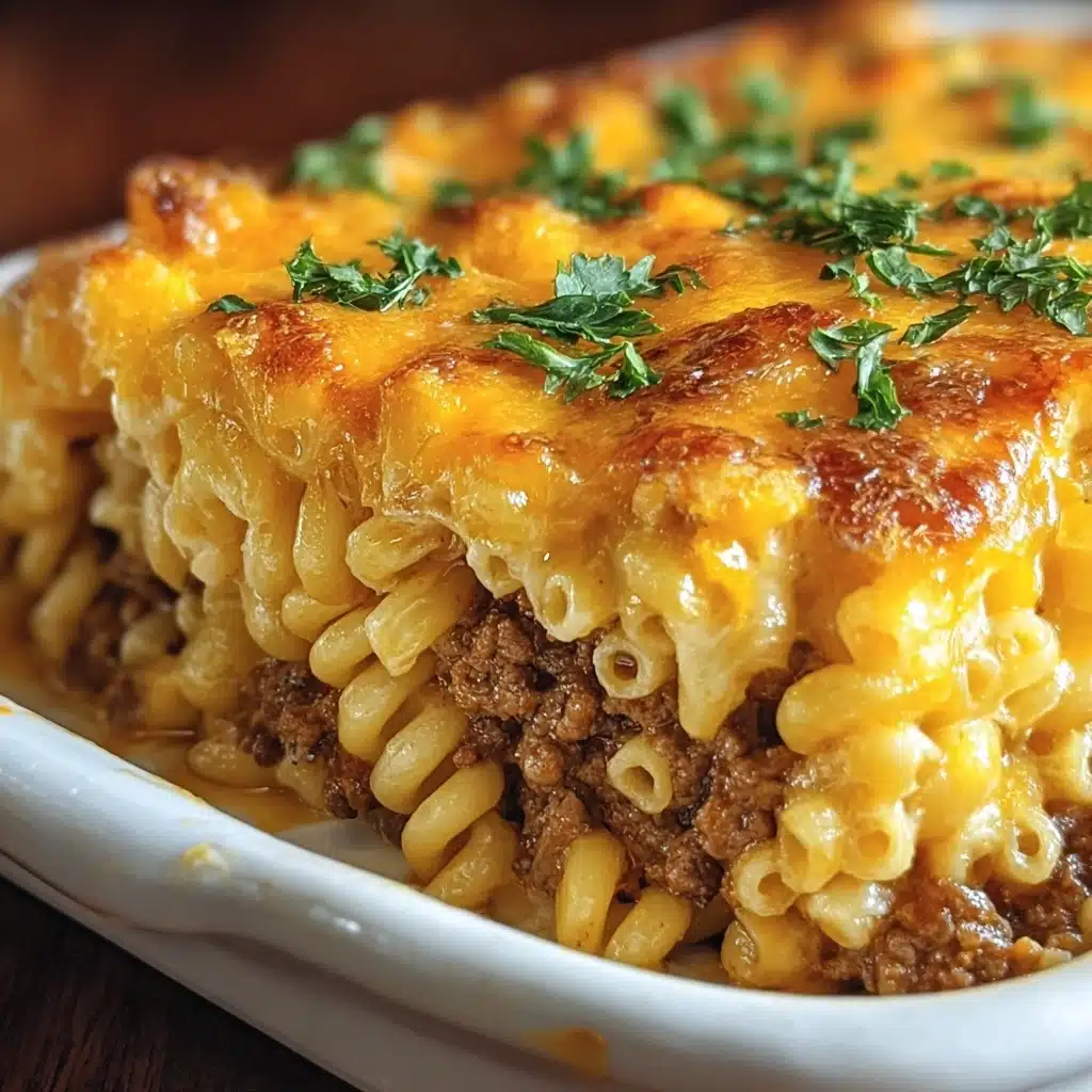 Mac and Cheese Meatloaf Casserole Recipe