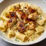 Garlic Parmesan Chicken Rigatoni Recipe