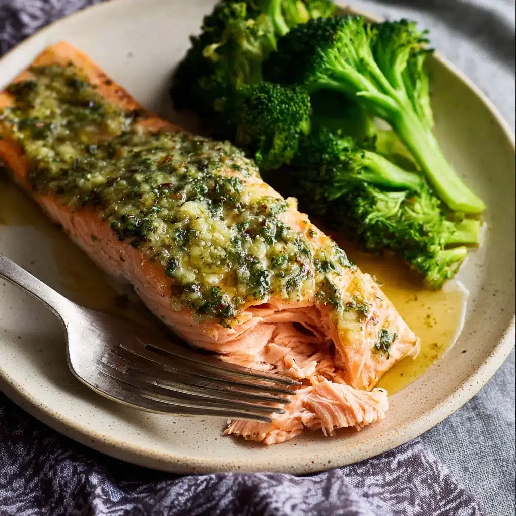 Garlic Butter Baked Salmon Recipe - Recipe Image