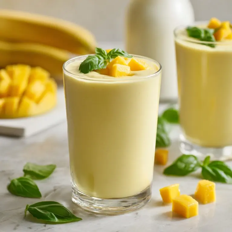Mango Smoothie Recipe