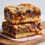 Salted Caramel Chocolate Chip Cookie Bars Recipe
