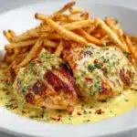 Chicken Fillet in Spicy, Creamy Garlic-Parmesan Sauce Recipe