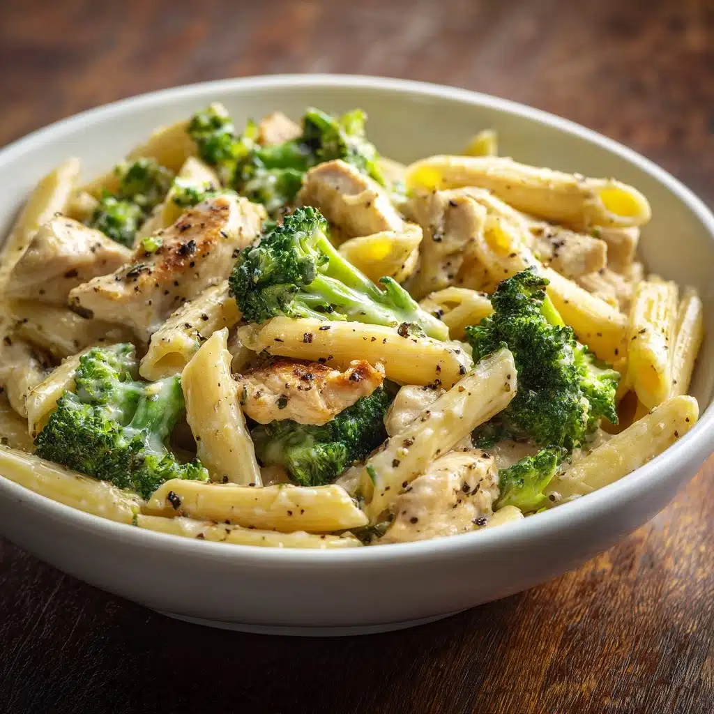 Creamy Broccoli and Chicken Penne Recipe