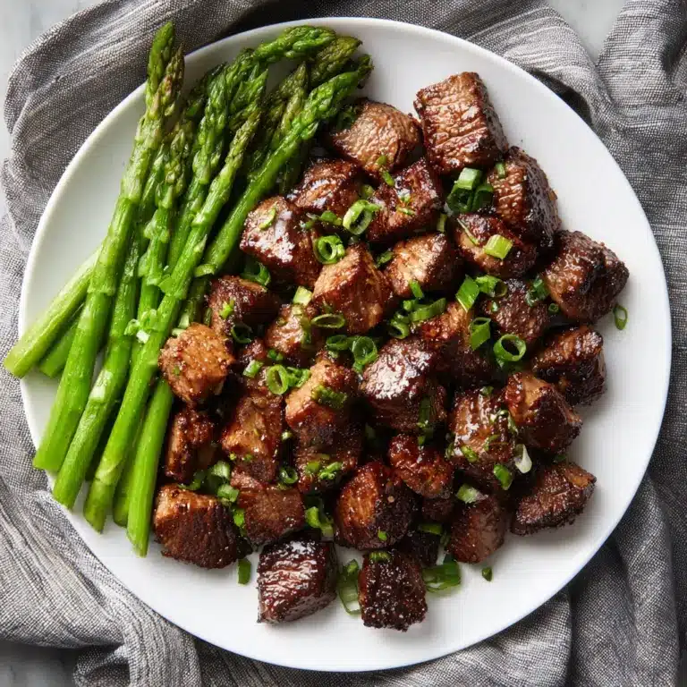 Honey Garlic Steak Bites Recipe