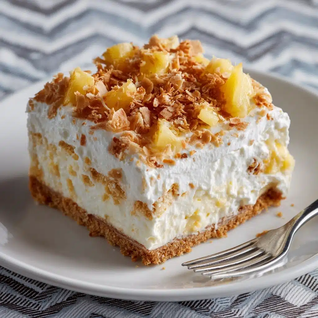 No-Bake Pineapple Cream Dessert Recipe