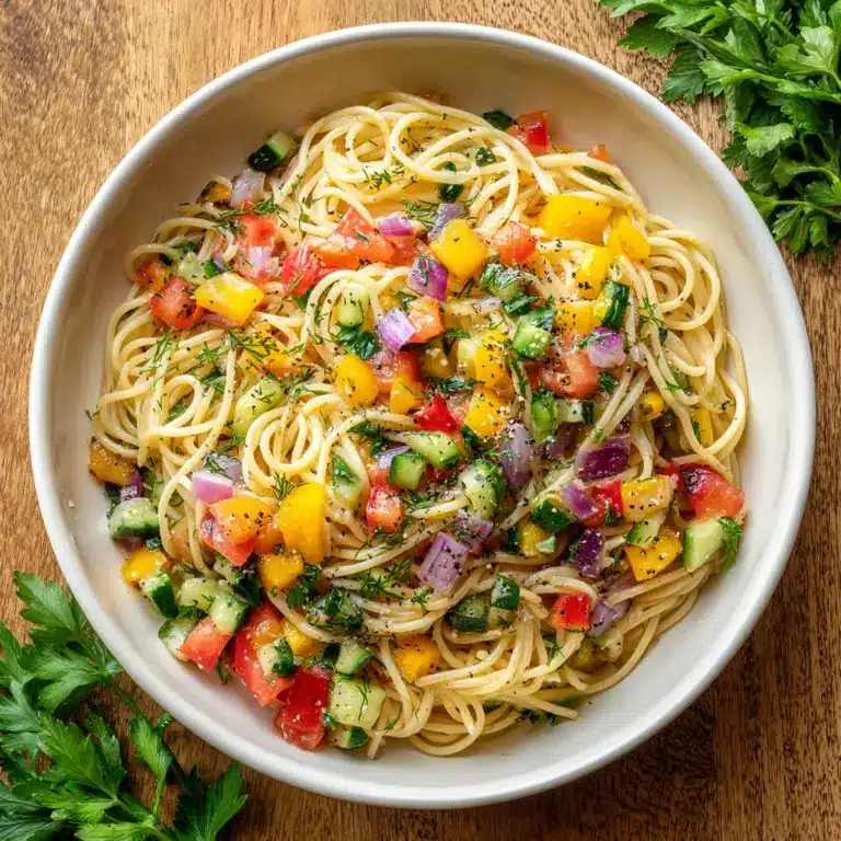 Spaghetti Pasta Salad Recipe