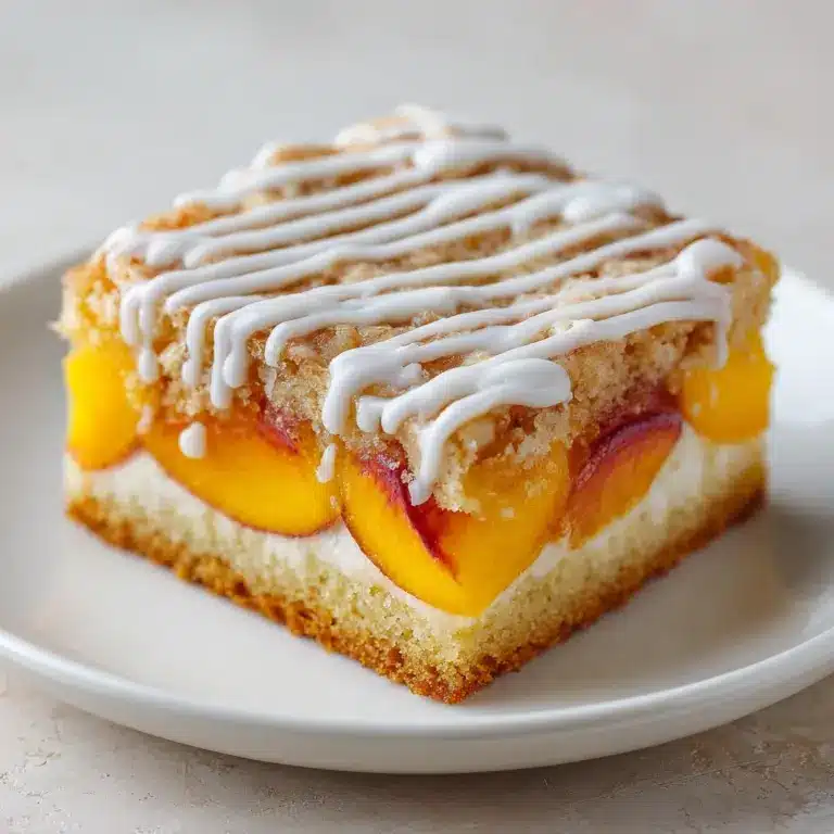 Peach Bars Recipe