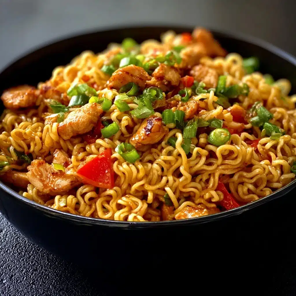 Chicken Ramen Stir Fry Recipe - Recipe Image