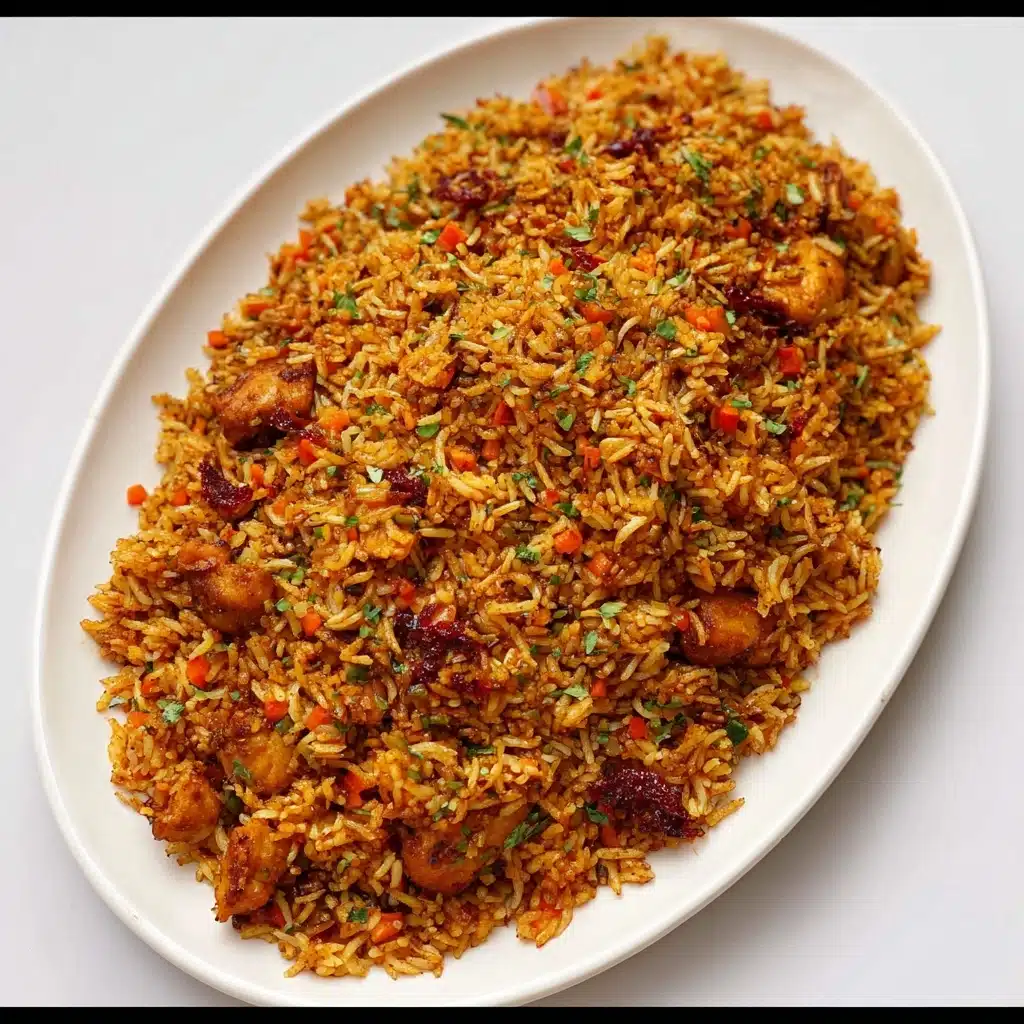 BBQ Chicken Fried Rice Recipe - Recipe Image