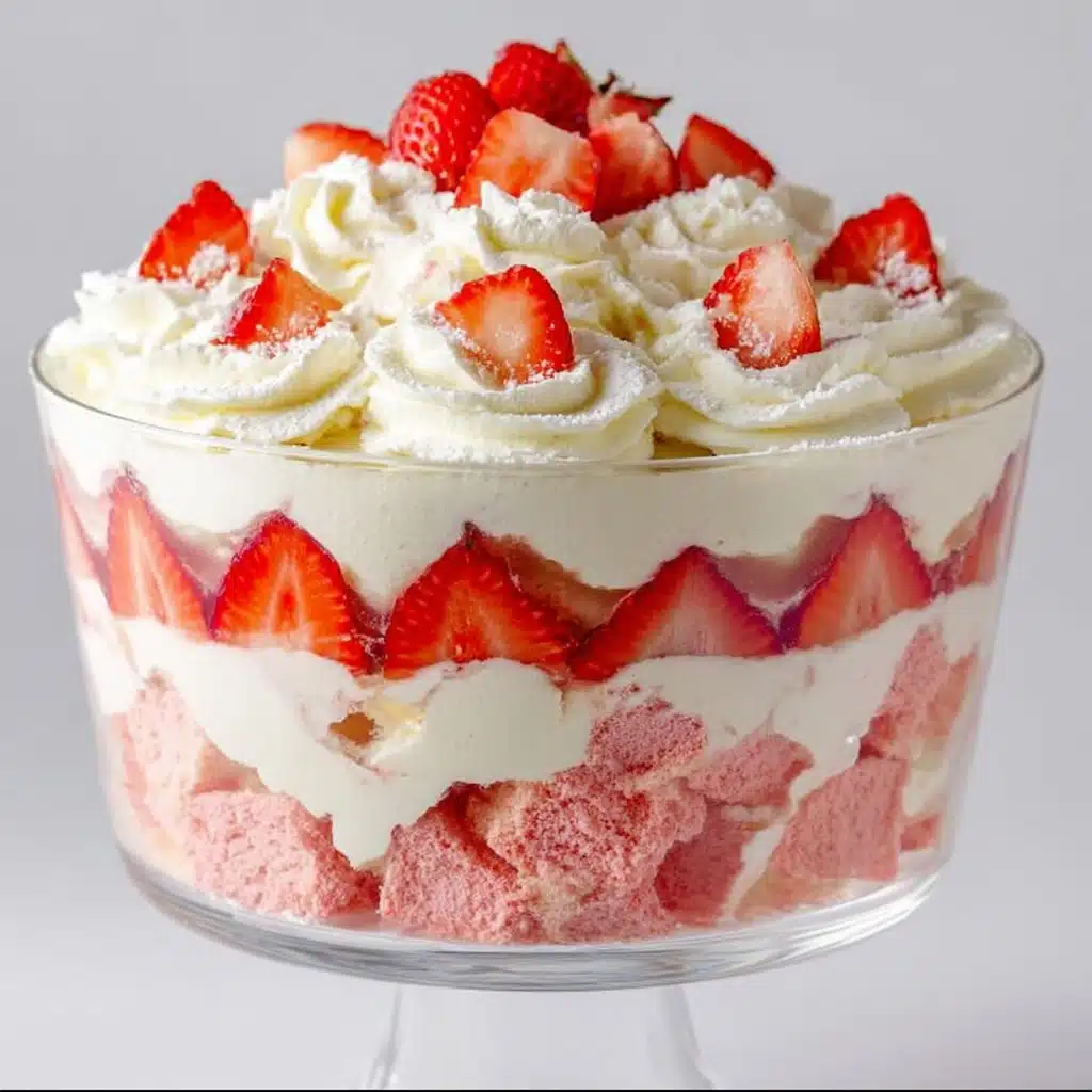 Strawberry Cheesecake Trifle Recipe - Recipe Image