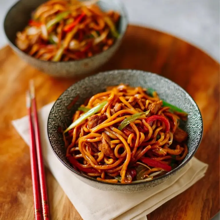 Restaurant-Style Chicken Lo Mein Recipe