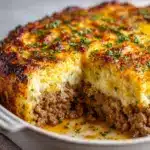 Cheddar Bay Ground Beef Cobbler Recipe
