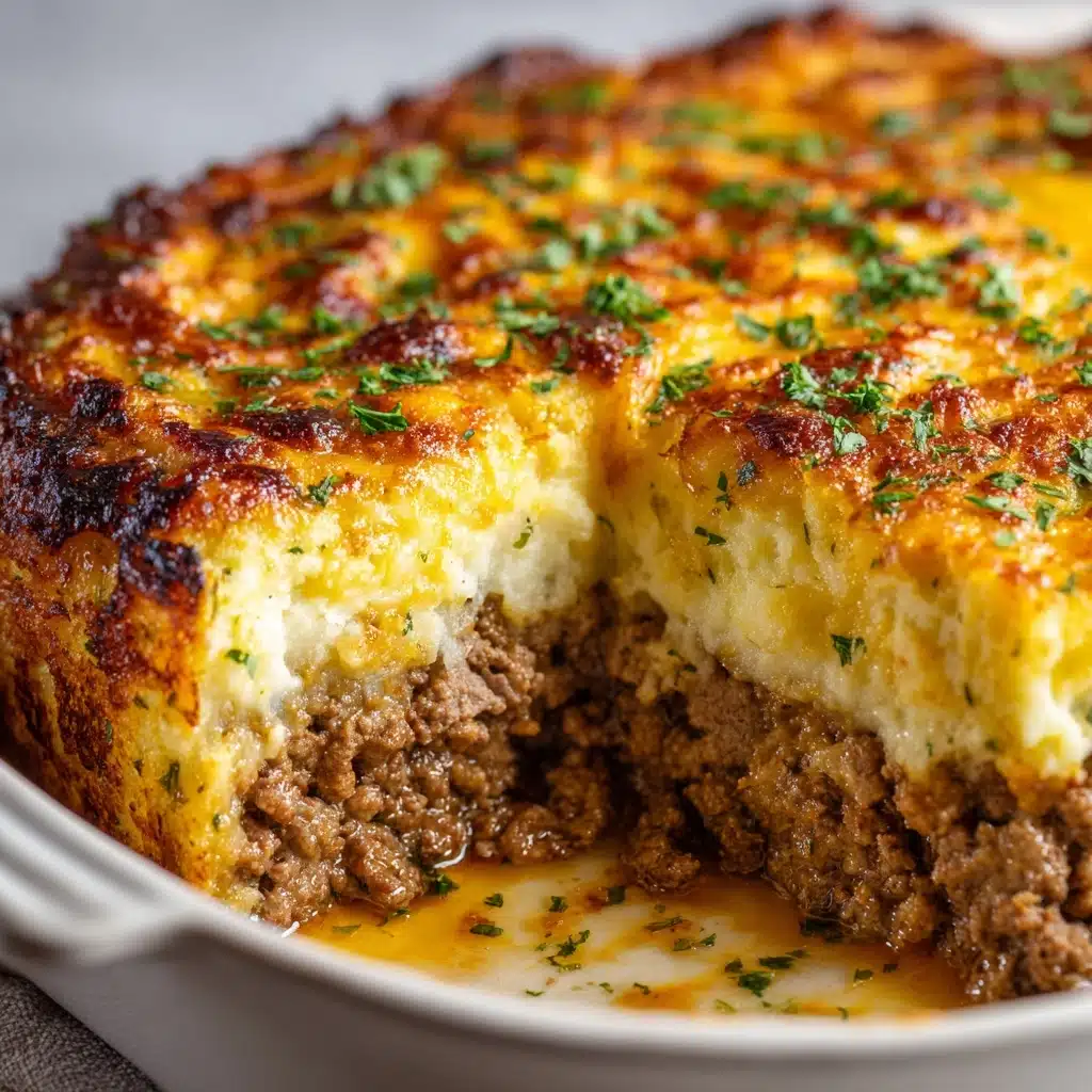 Cheddar Bay Ground Beef Cobbler Recipe