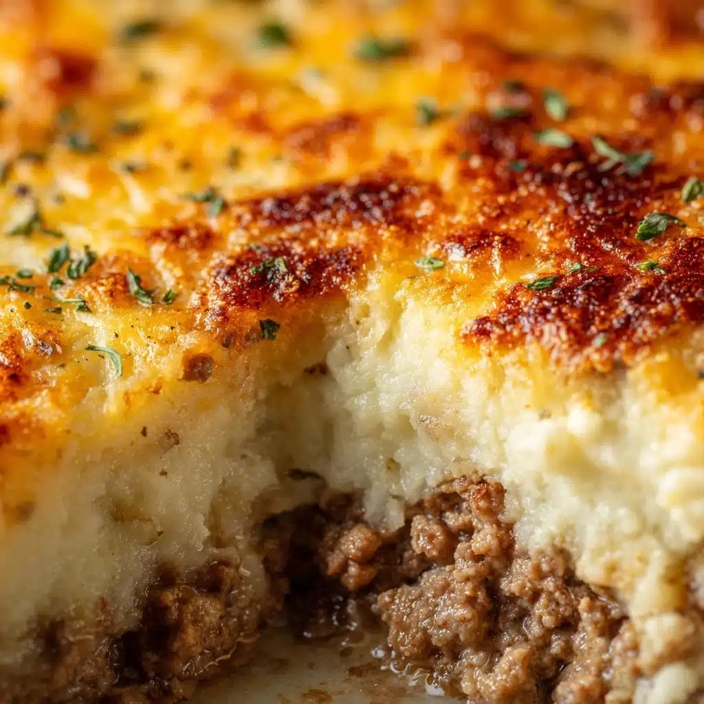 Cheddar Bay Ground Beef Cobbler Recipe - Recipe Image