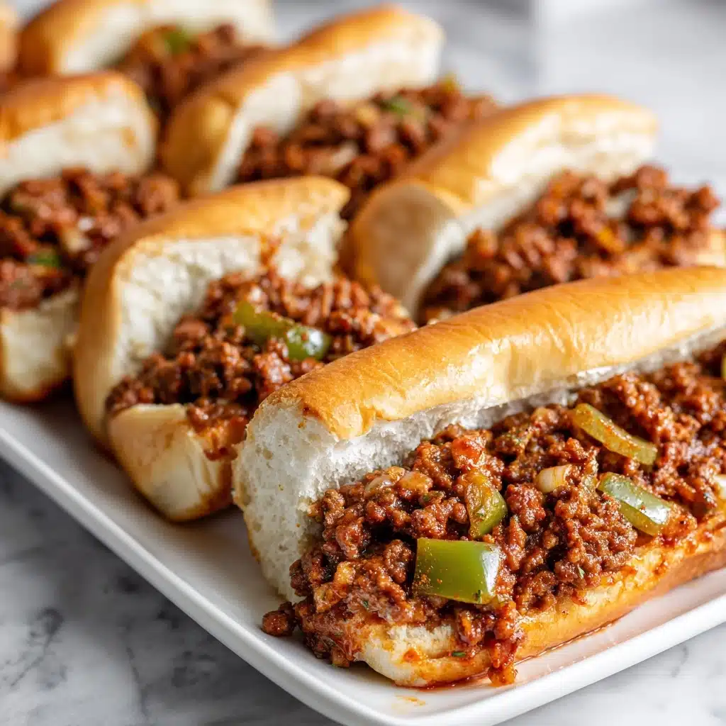 Cheesy Beef Sandwich Recipe - Recipe Image