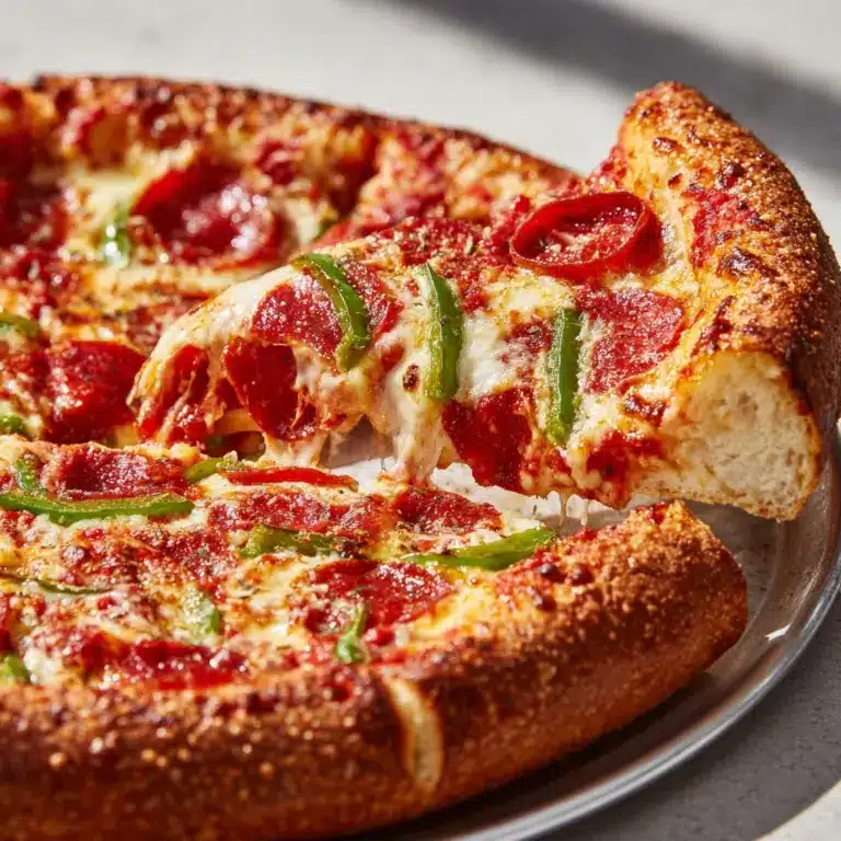 Easy Homemade Pizza Dough Recipe