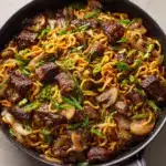 Spicy Korean Beef Noodles Recipe