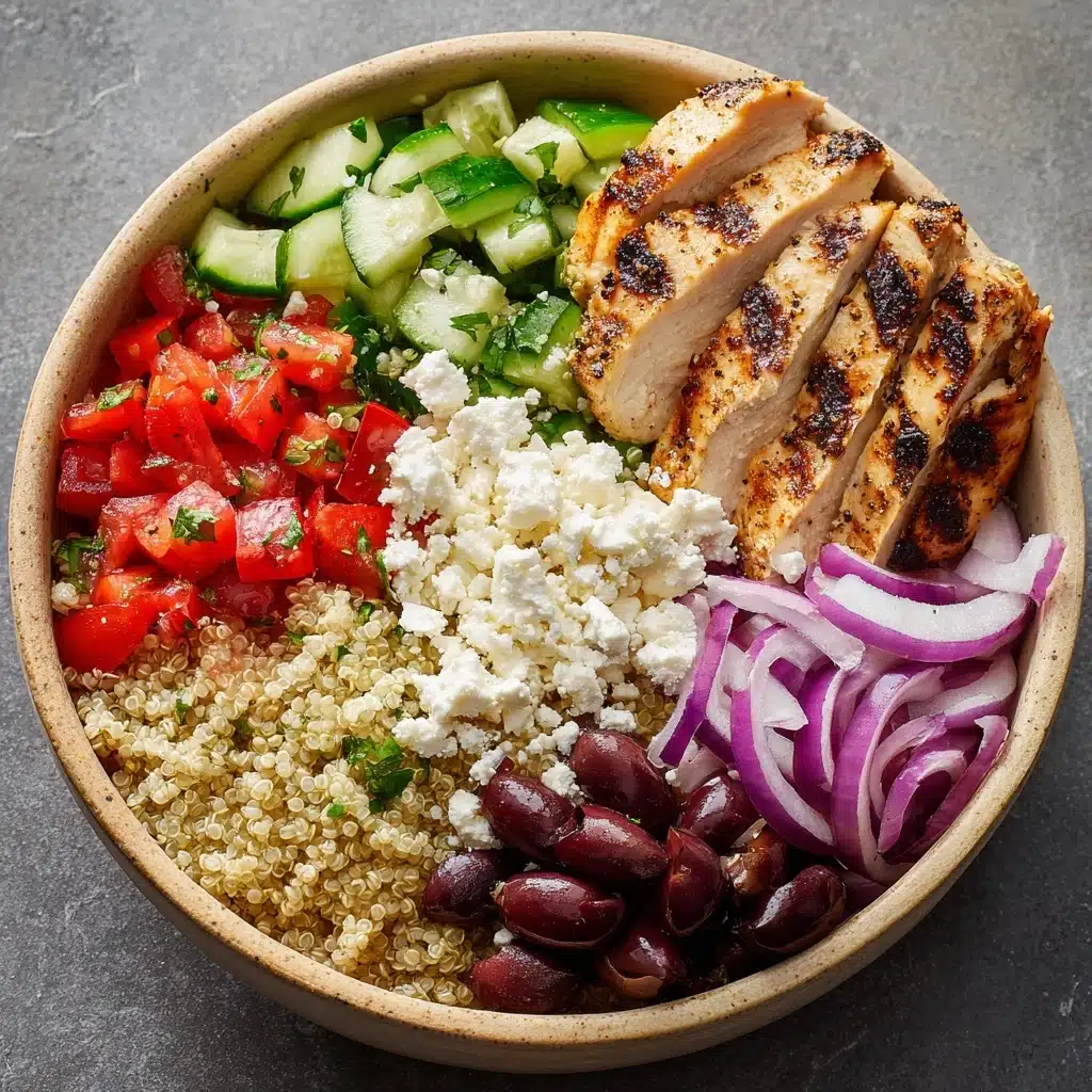 Greek Chicken Bowl Recipe - Recipe Image