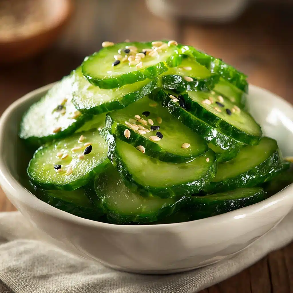 10 Minute Sunomono (Japanese Cucumber Salad) Recipe - Recipe Image