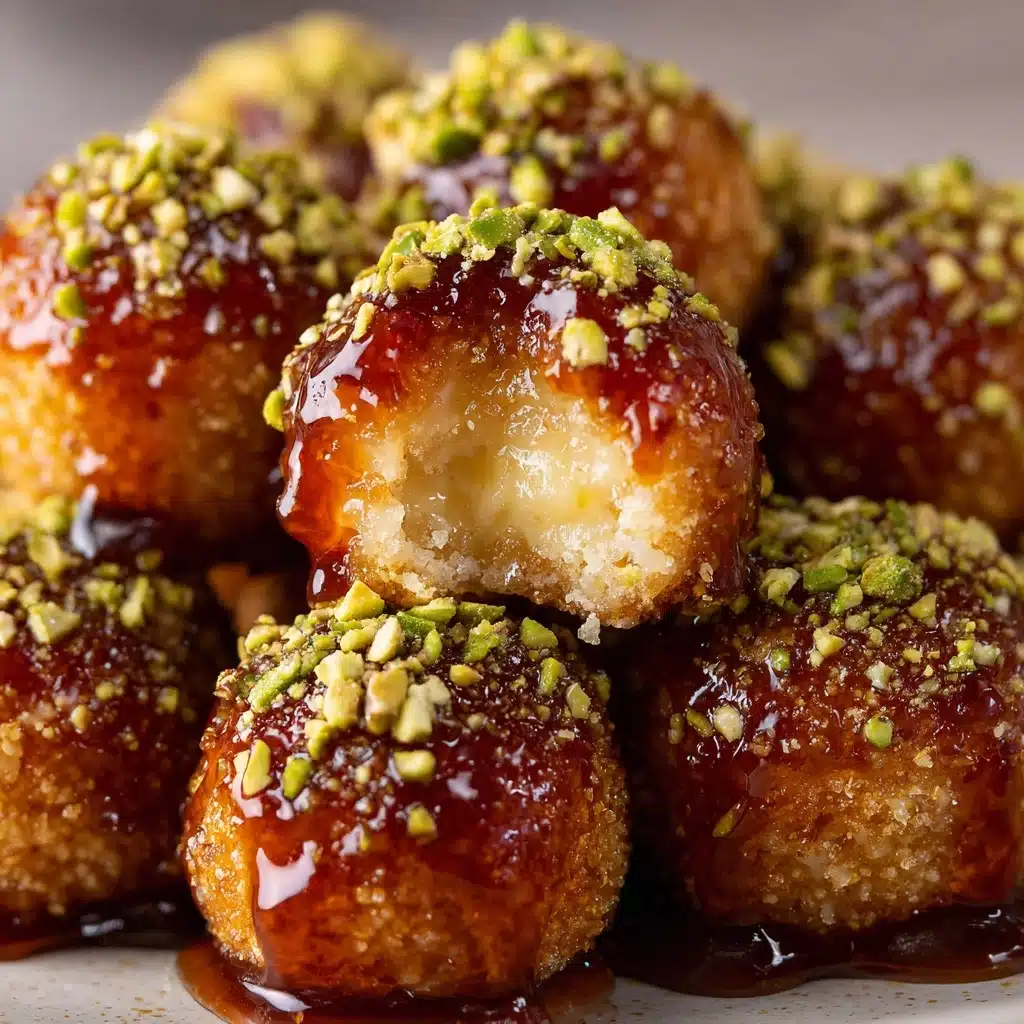 Ricotta Pistachio Honey Bites: An Amazing Ultimate Delight Recipe - Recipe Image