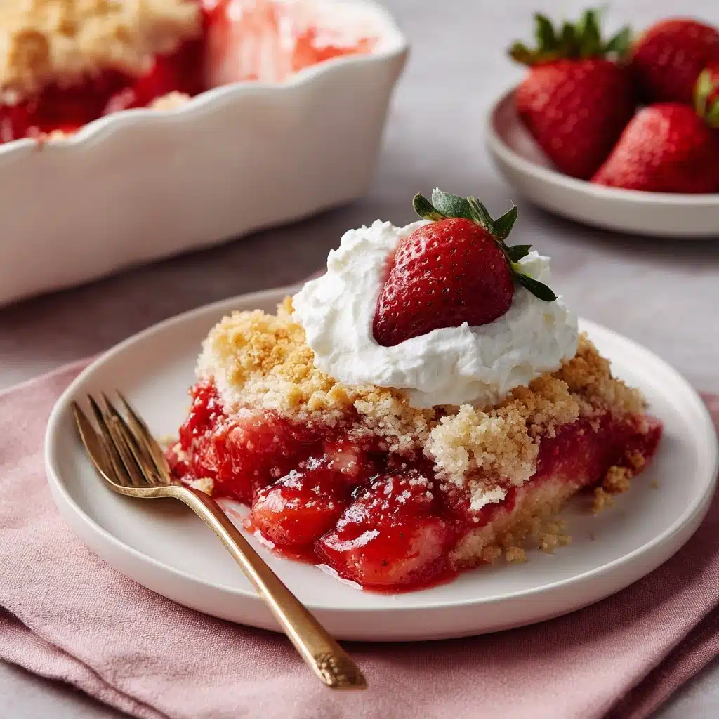 Strawberry Cheesecake Dump Cake Recipe - Recipe Image