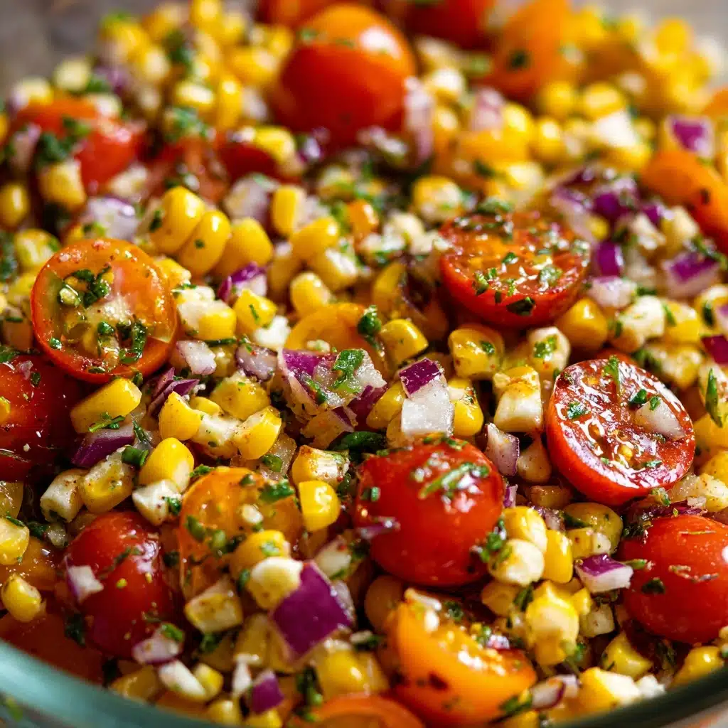 Summer Corn Salad with Avocado Recipe - Recipe Image