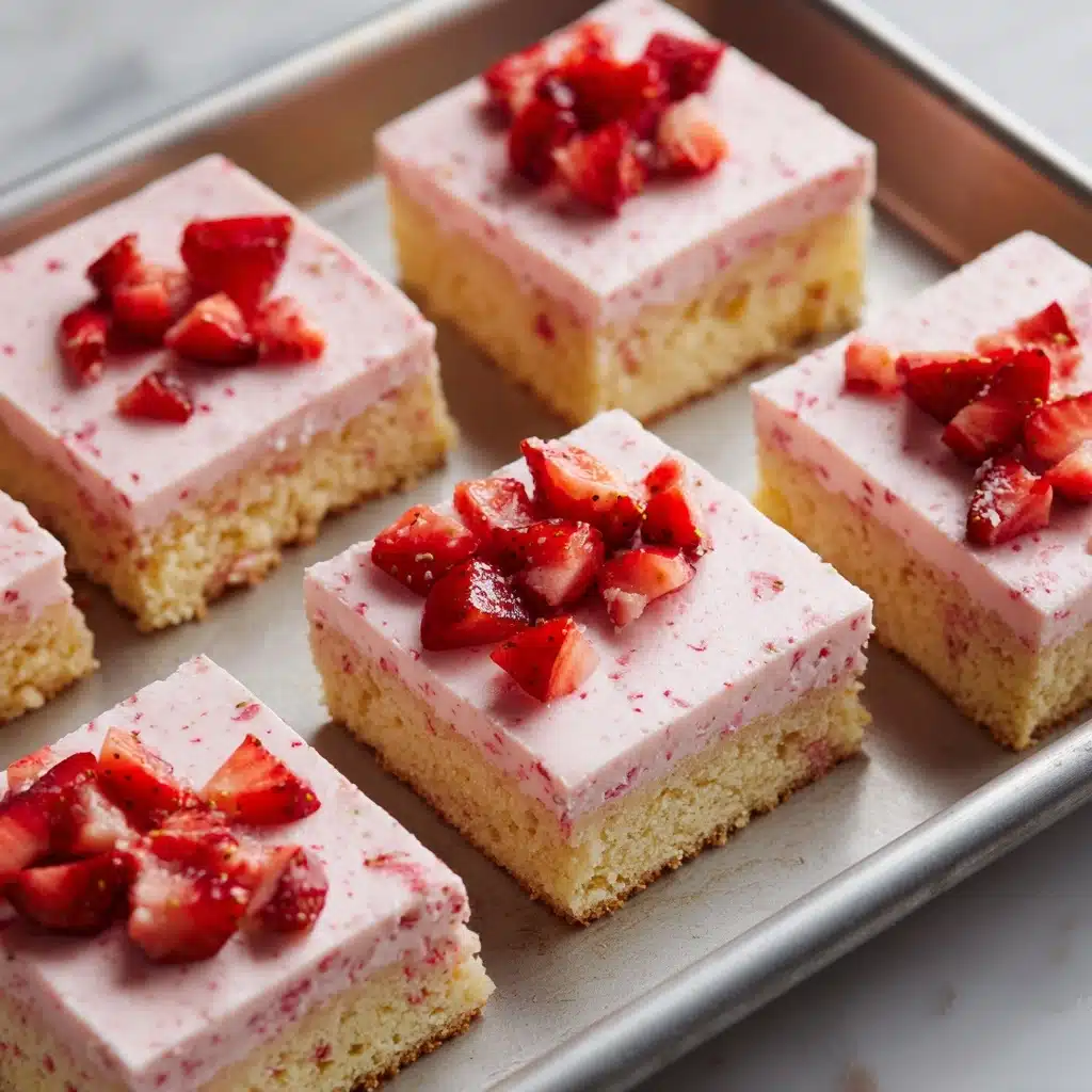 Strawberry Sugar Cookie Bars Recipe - Recipe Image