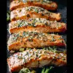 Garlic Butter Baked Salmon Recipe