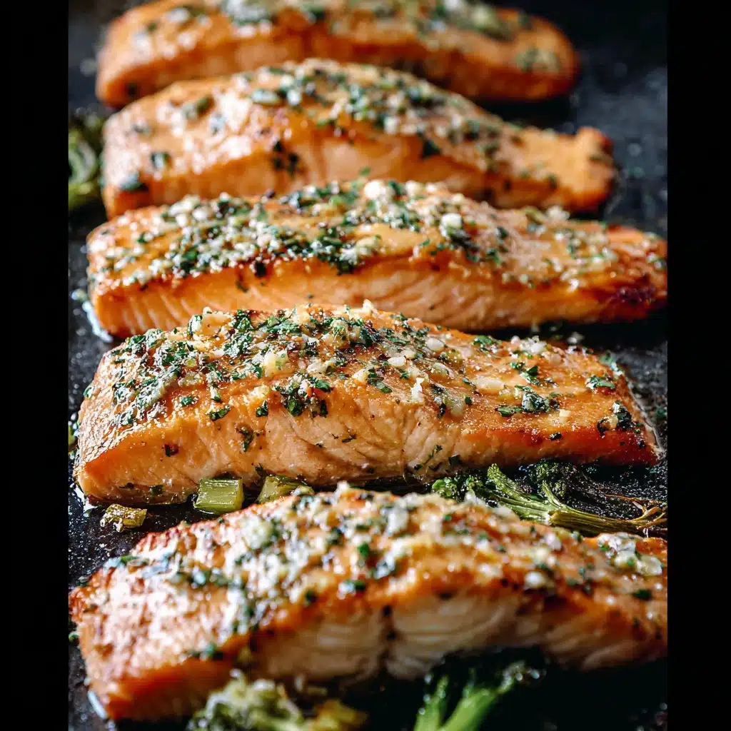 Garlic Butter Baked Salmon Recipe