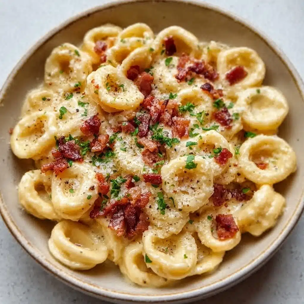 Creamy Tortellini Carbonara Recipe