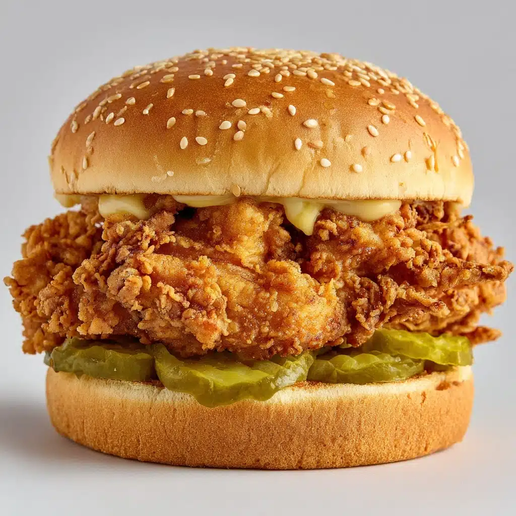 5-Ingredient Fried Chicken Sandwiches Recipe - Recipe Image