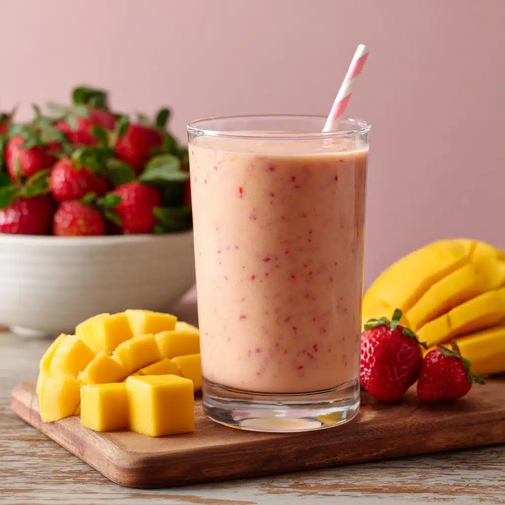 Strawberry Mango Smoothie Recipe