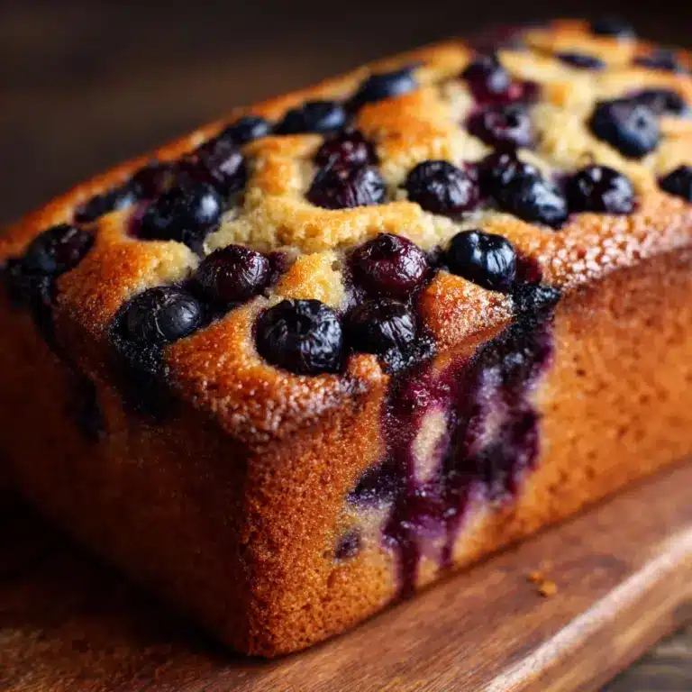 Lemon Blueberry Bread Recipe