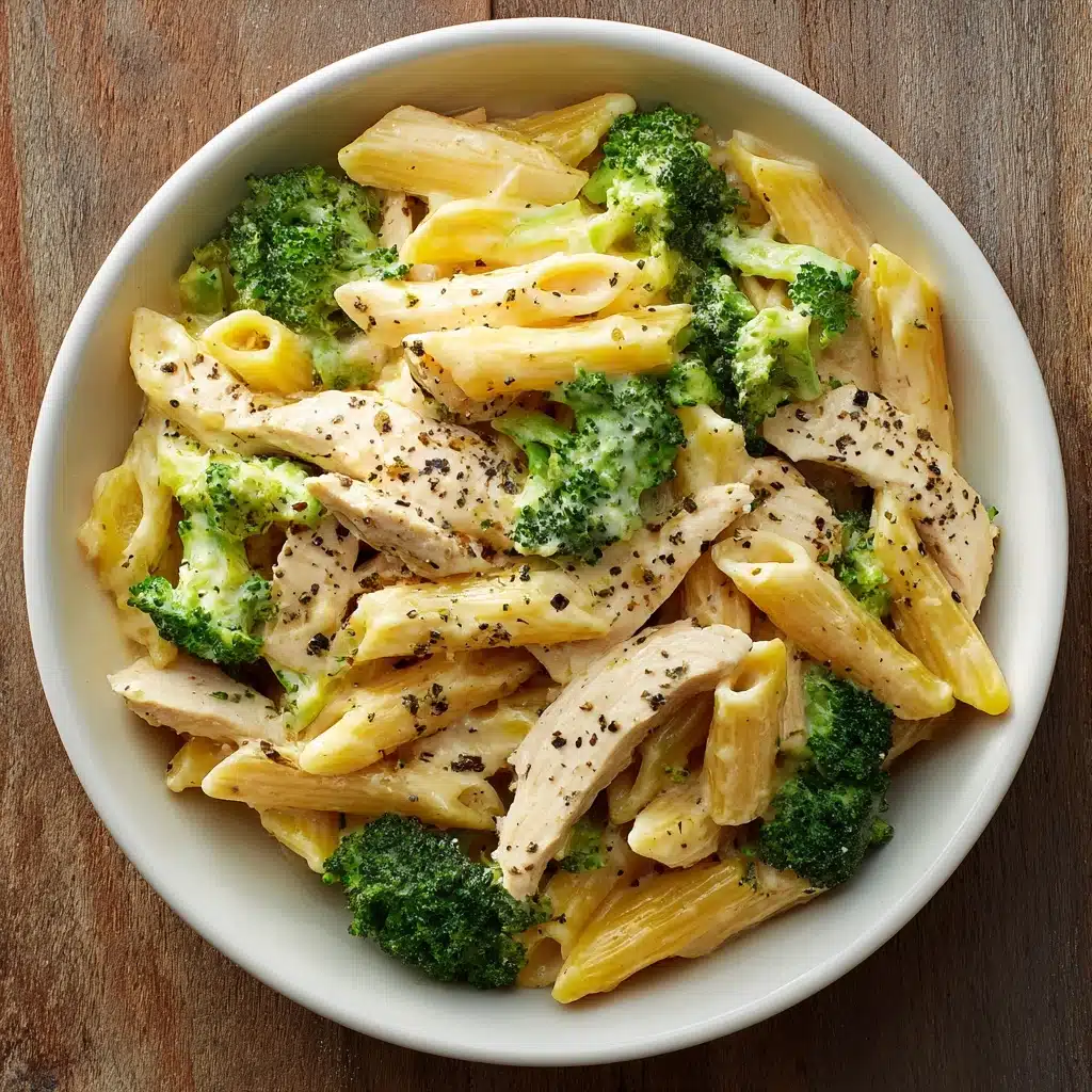 Creamy Broccoli and Chicken Penne Recipe - Recipe Image