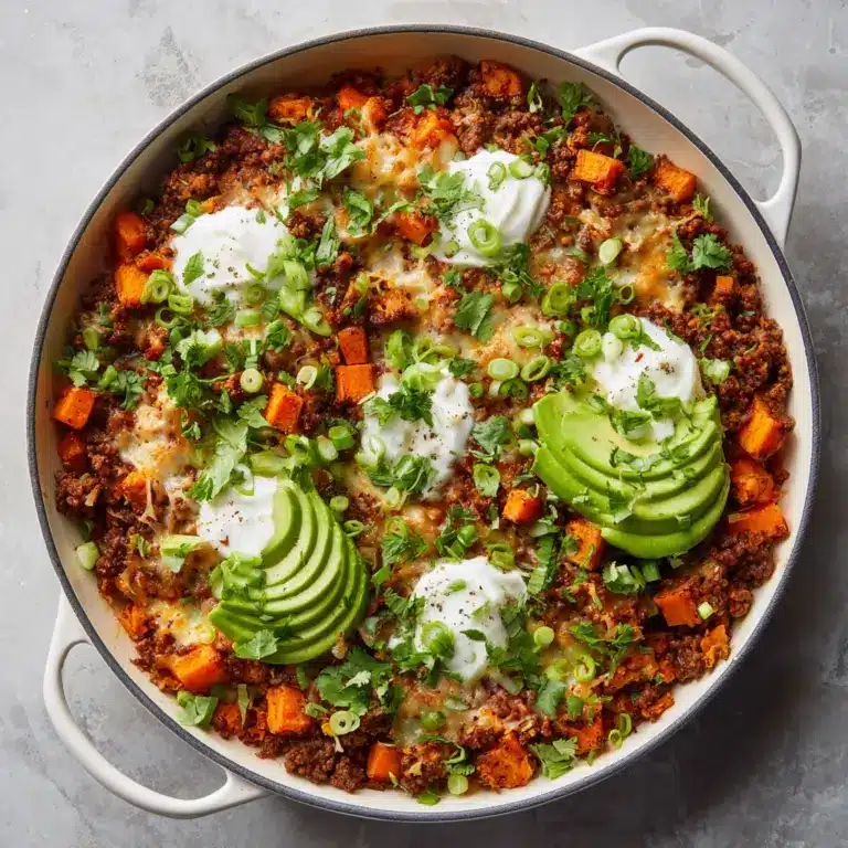 Ground Beef Enchilada Skillet Recipe