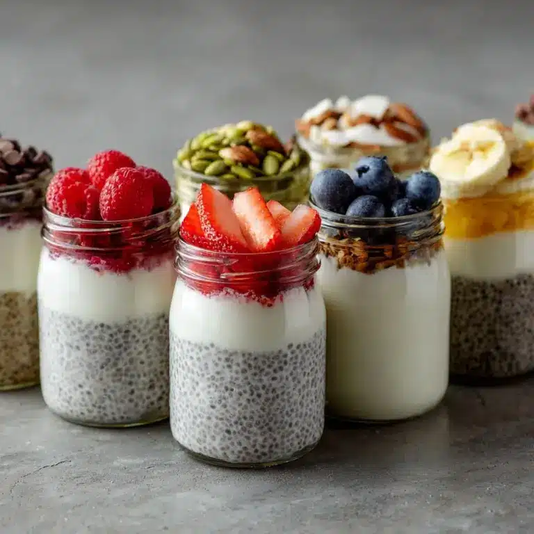 Chia Pudding Recipe (6 Flavors) Recipe