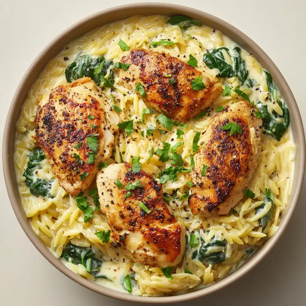 Boursin Orzo with Chicken Recipe - Recipe Image