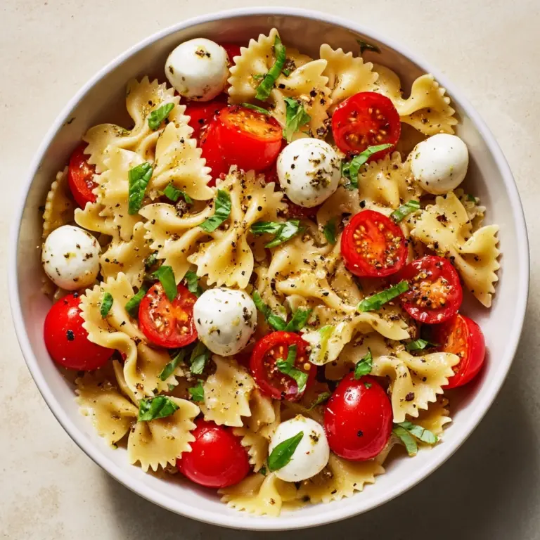 Caprese Pasta Salad Recipe