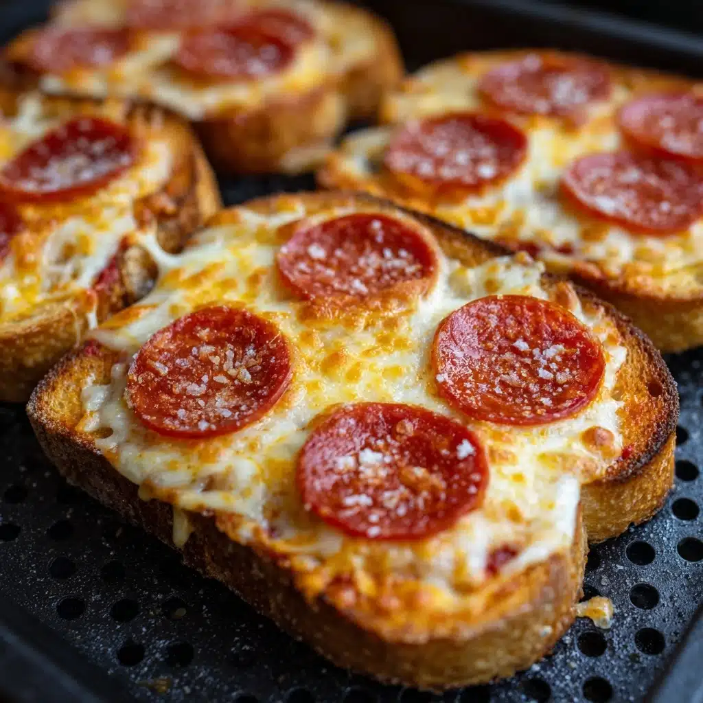Air Fryer Pizza Toast Recipe - Recipe Image