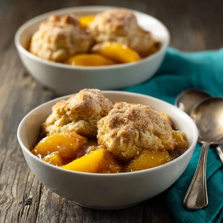 The Best Southern Peach Cobbler Recipe